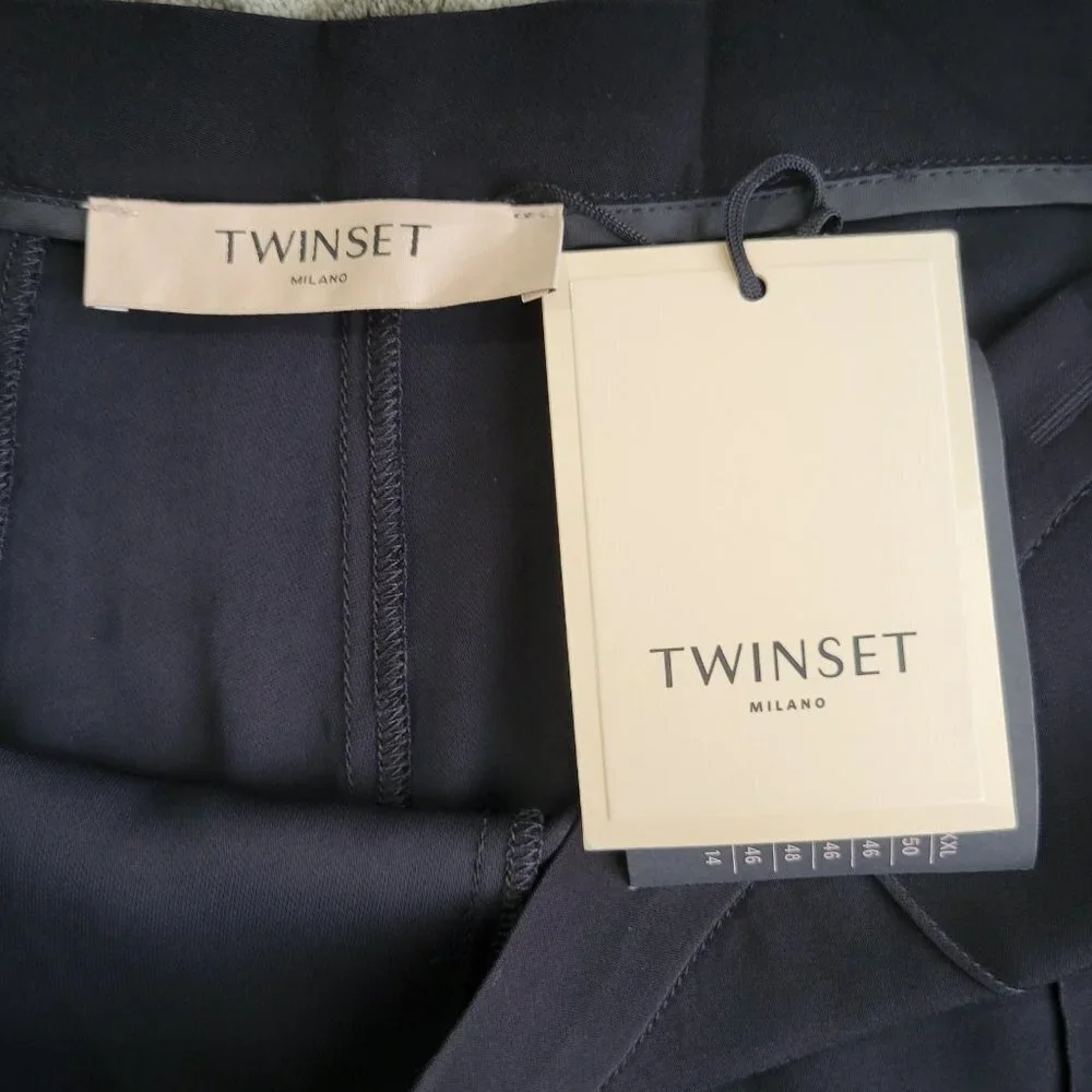 🌟NWT🌟 TWINSET Milano Black Trouser